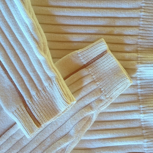 Stamp 10 Men's Cotton Ribbed Crewneck Sweater with Top-stitching. Sz M - Picture 2 of 12